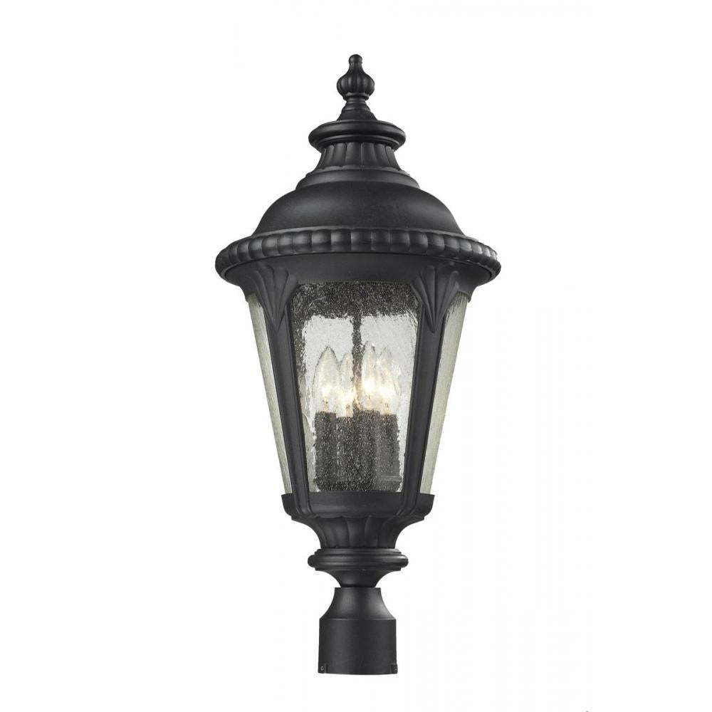 Outdoor Post Light-Clear Seedy