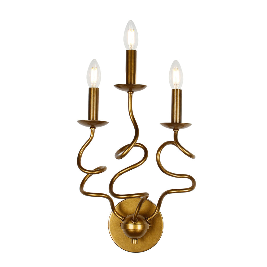 Rizo 22-in 3 Light (40-watt) Oil Rubbed Bronze Wall Sconce