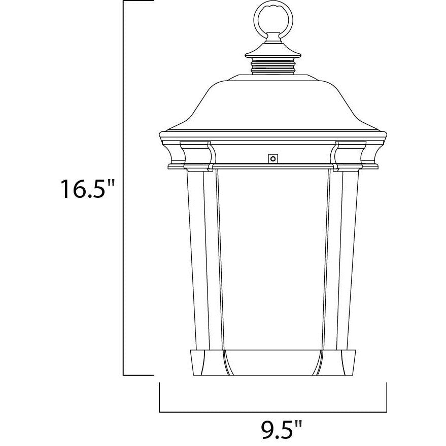 Maxim Lighting DOVER LED 55029CDBZ Exterior Traditional - Bronze