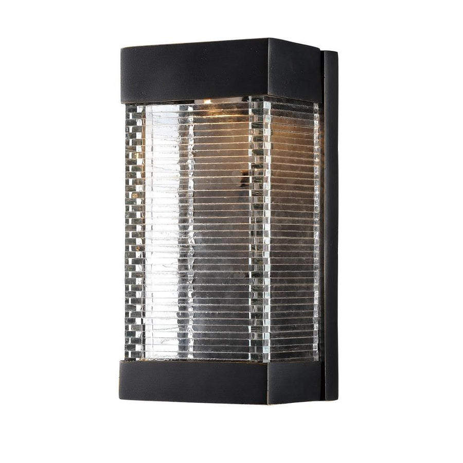 Stackhouse VX 5 Inch Outdoor Wall Lantern – Bronze