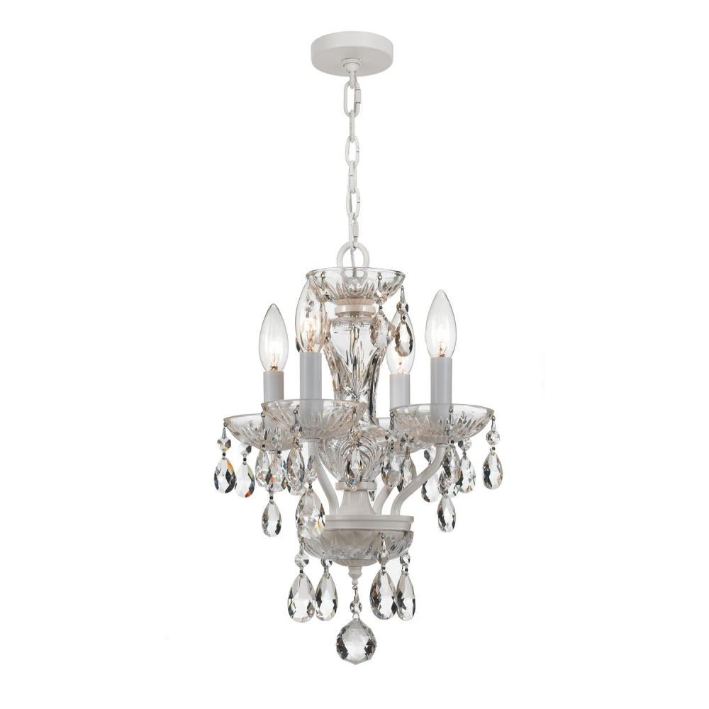 Crystorama TRADITIONAL CRYSTAL 5534-WW-CL-I Mini Chandelier Americana - Wet White