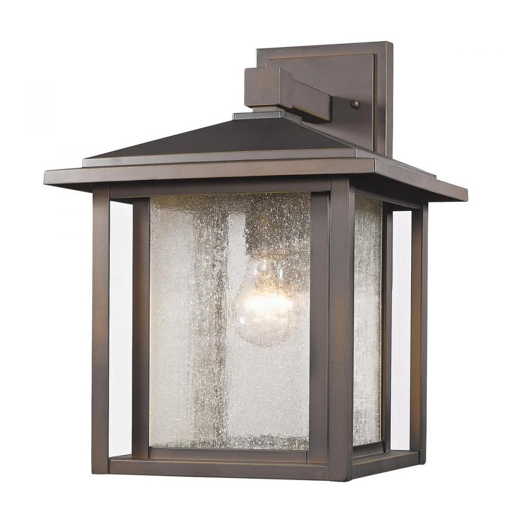 1 Light Outdoor Wall Light-Clear Seedy