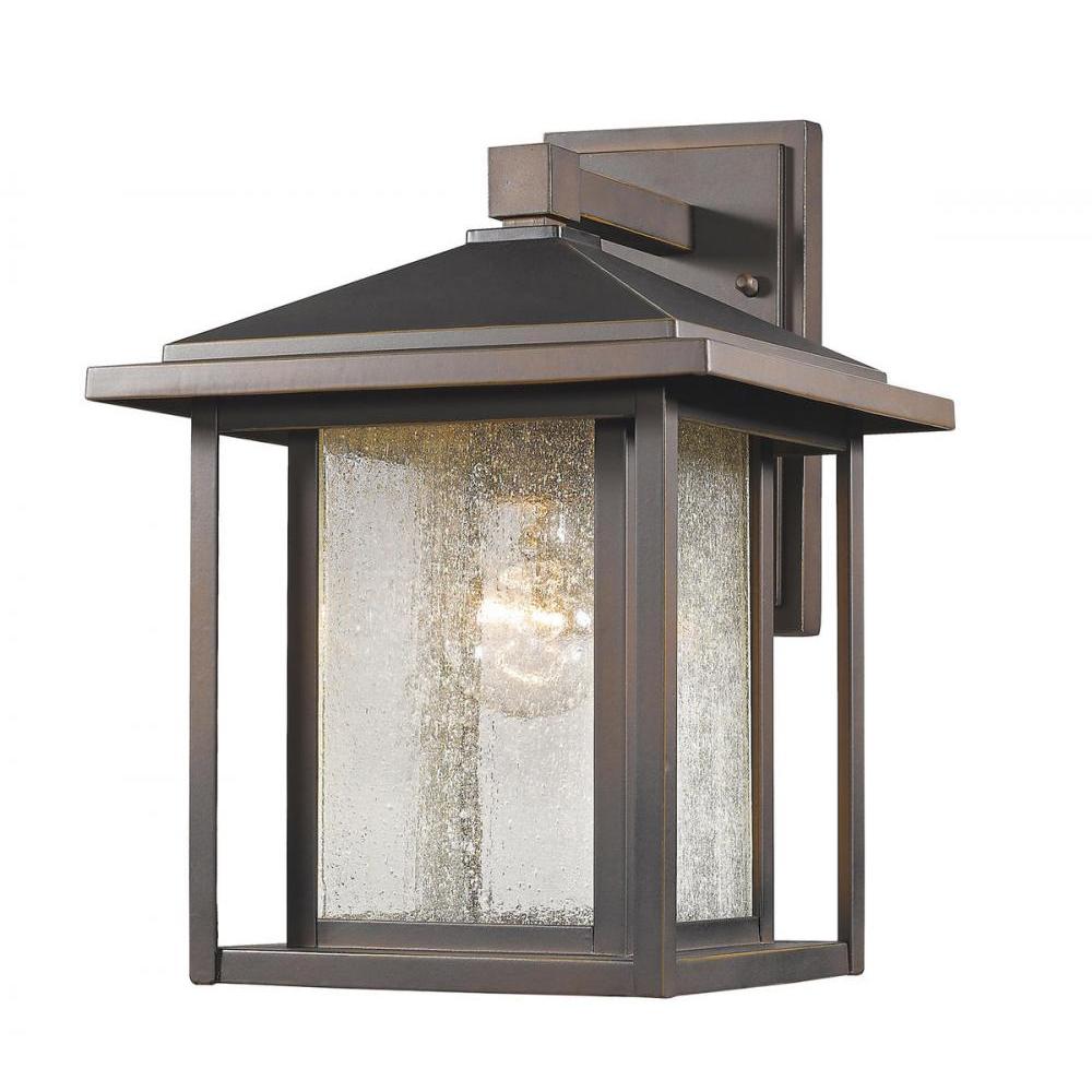 1 Light Outdoor Wall Light-Clear Seedy
