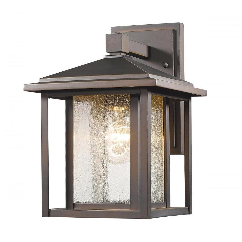 1 Light Outdoor Wall Light-Clear Seedy