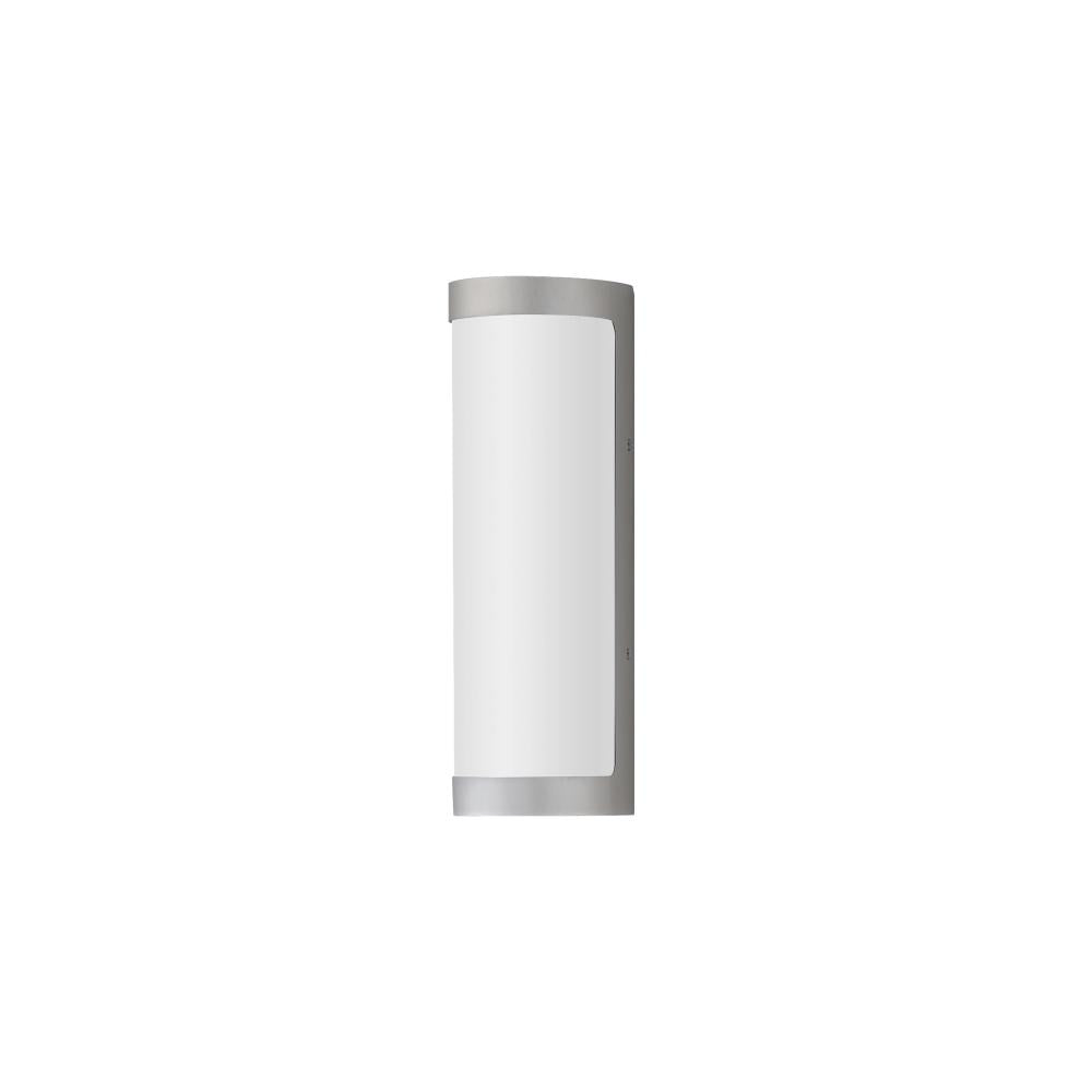 Halfpipe 5 Inch Outdoor Wall Lantern – Brushed Aluminum