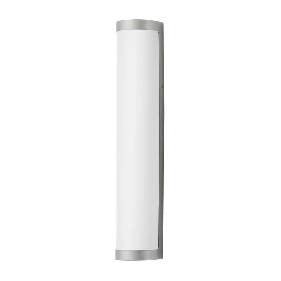 Halfpipe 5 Inch Outdoor Wall Lantern – Brushed Aluminum