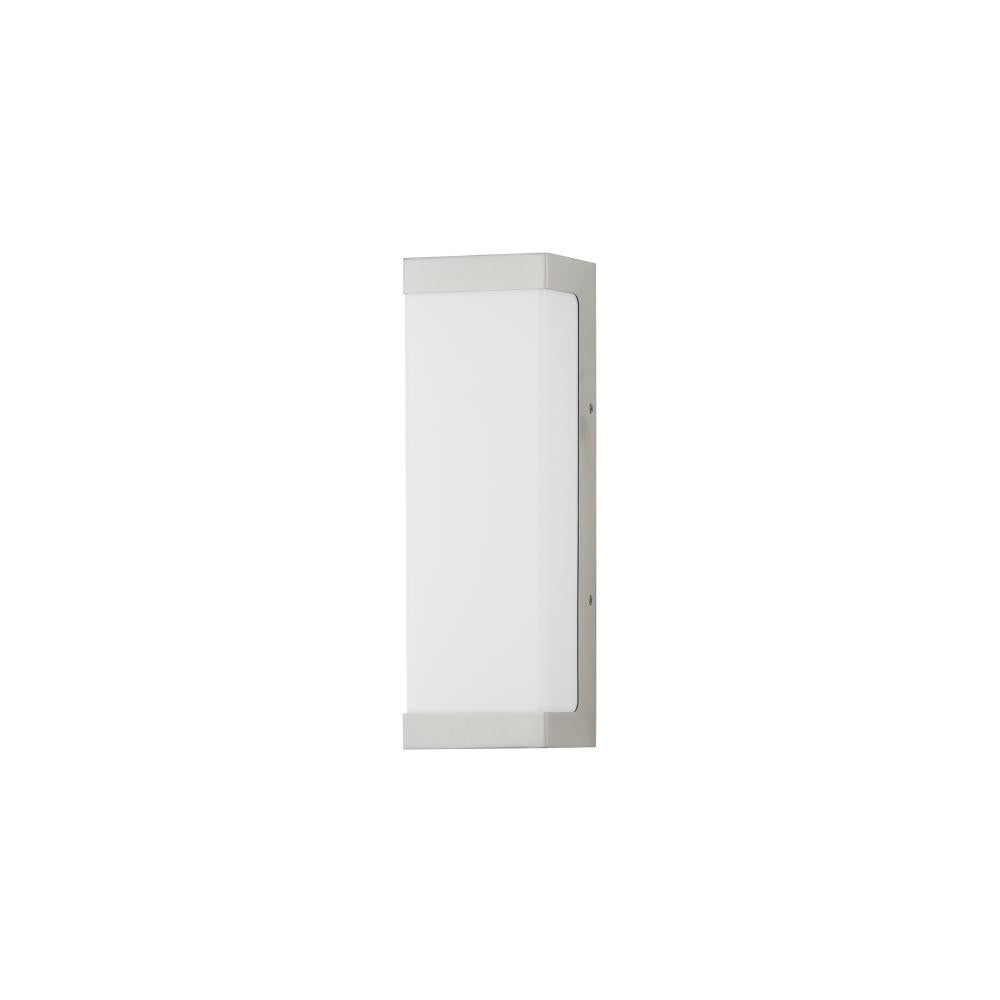 Tunnel 5 Inch Outdoor Wall Lantern – Brushed Aluminum