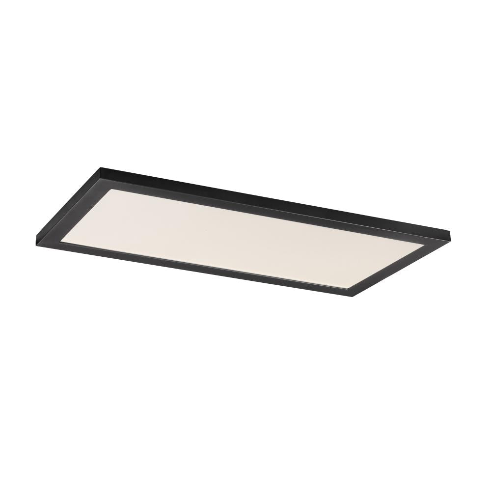 11 Inch Flush Mount – Black