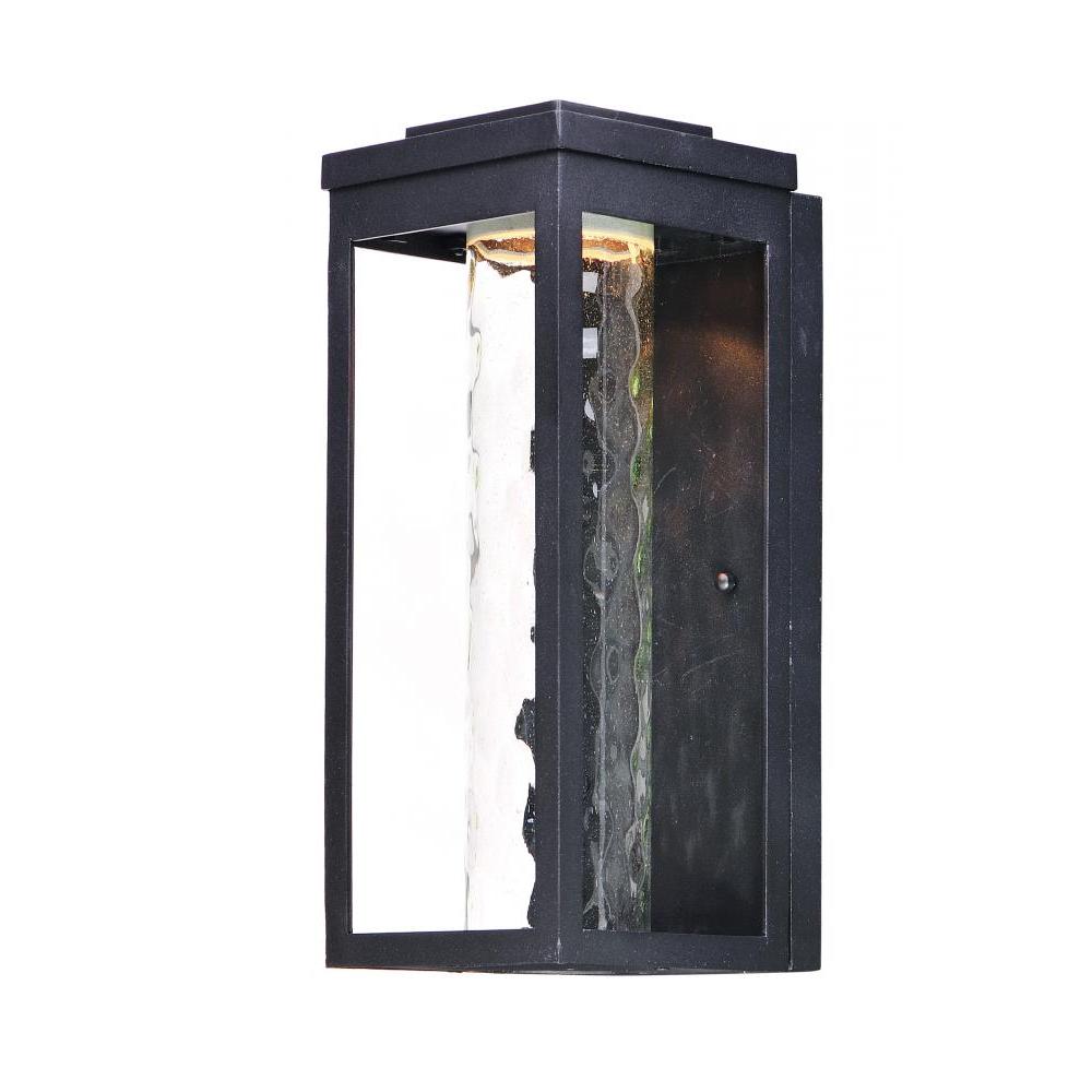 Salon LED 6 Inch Outdoor Wall Lantern – Black