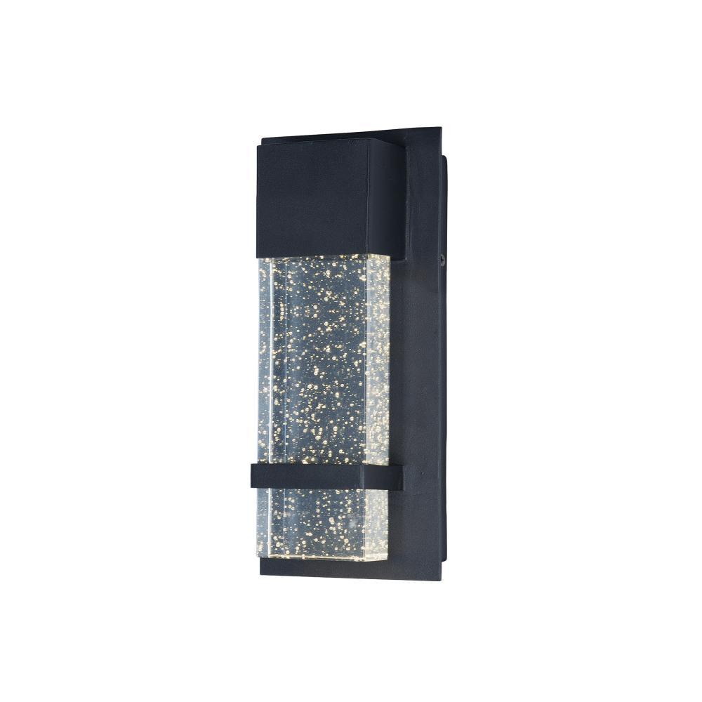 Cascade 6.5 Inch Outdoor Wall Lantern – Black