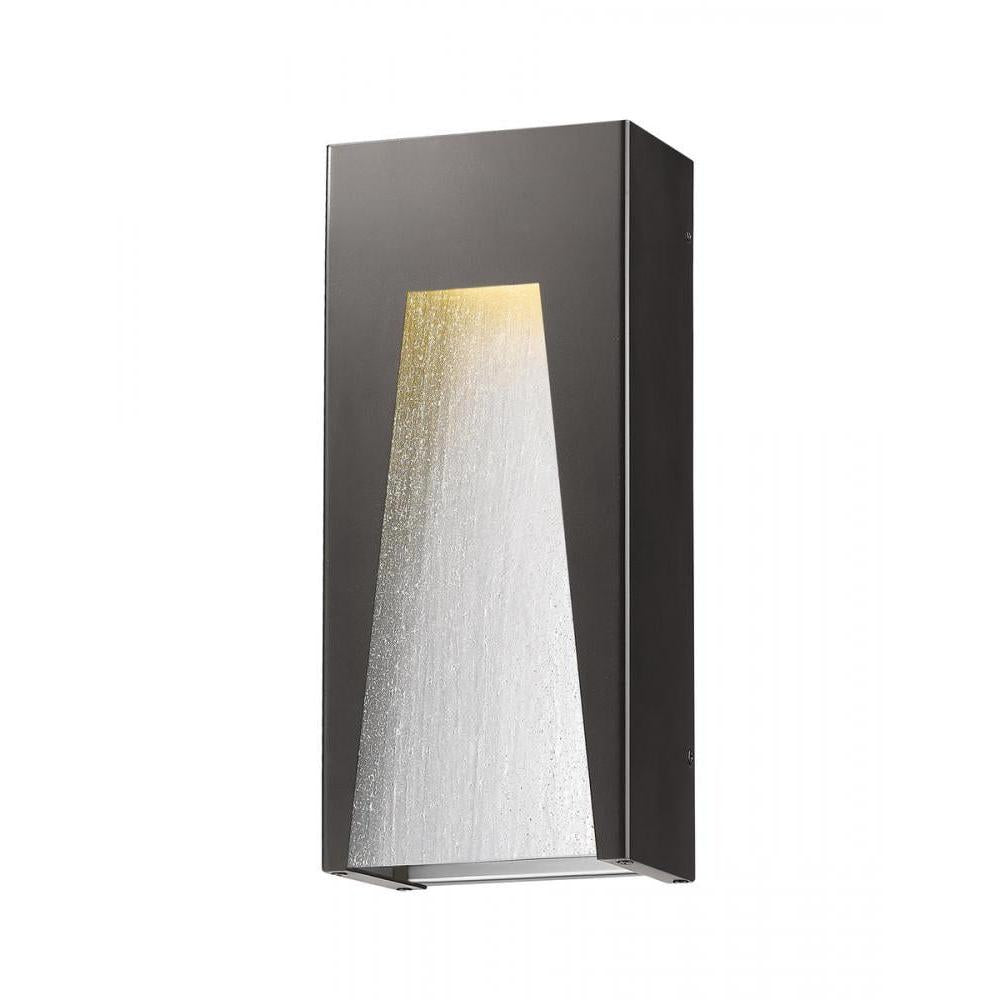 1 Light Outdoor Wall Light-Clear Seedy