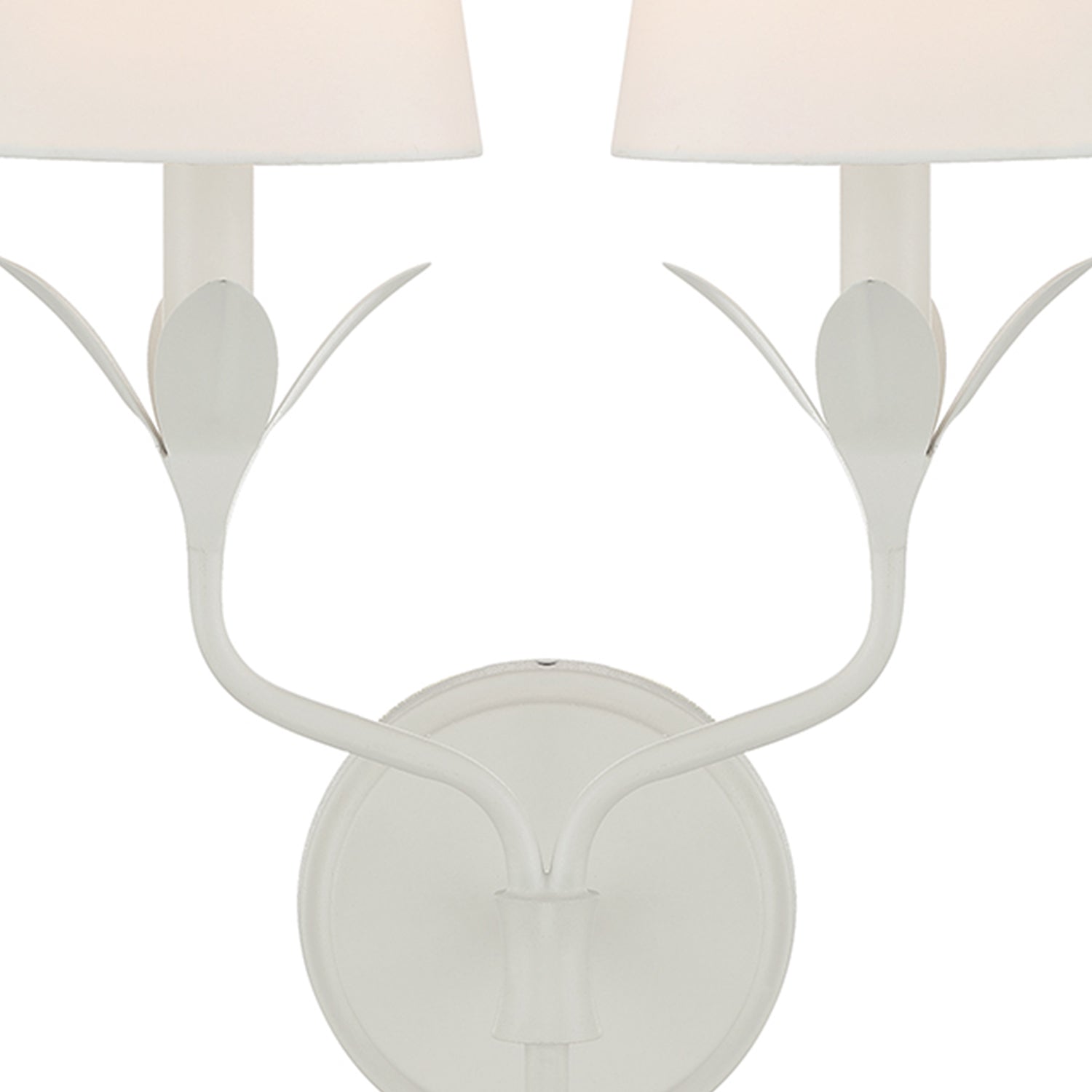 Crystorama Broche 562-MT – 12 Inch – 2 Light – Sconce – Matte White – Dry Rated