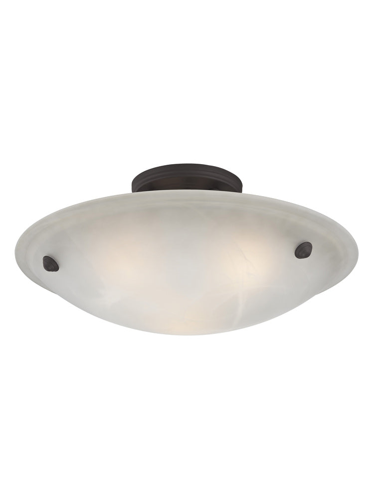 Livex Lighting OASIS 5625-07 Flush Mount Contemporary - Bronze