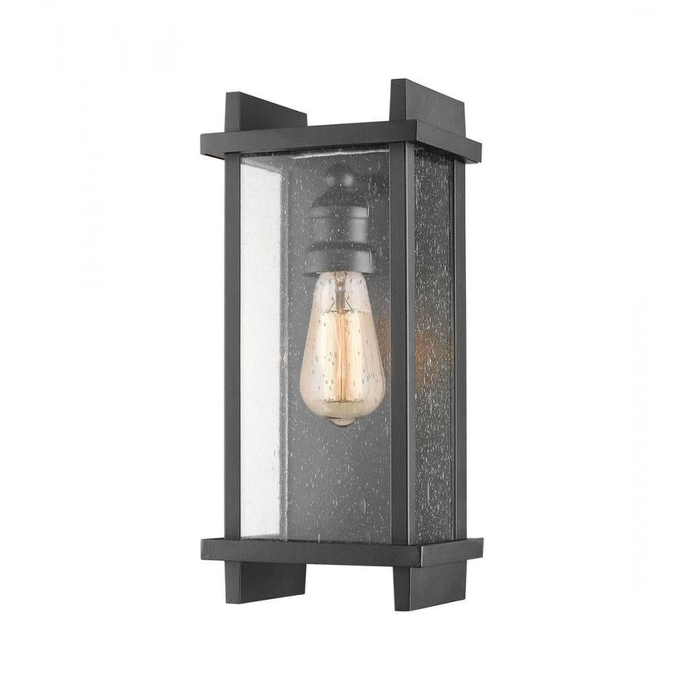 1 Light Outdoor Wall Light-Clear Seedy