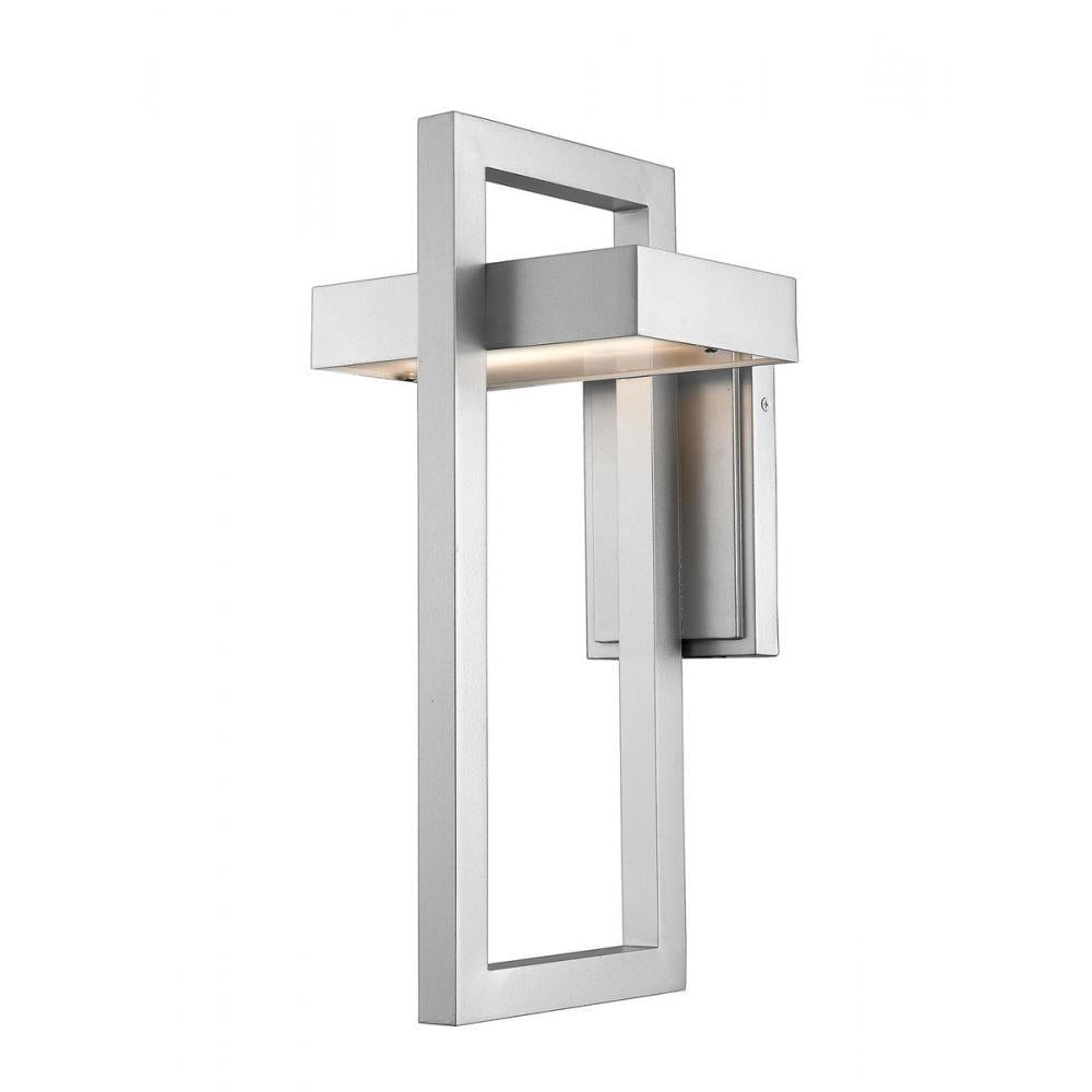 1 Light Outdoor Wall Light-Frosted