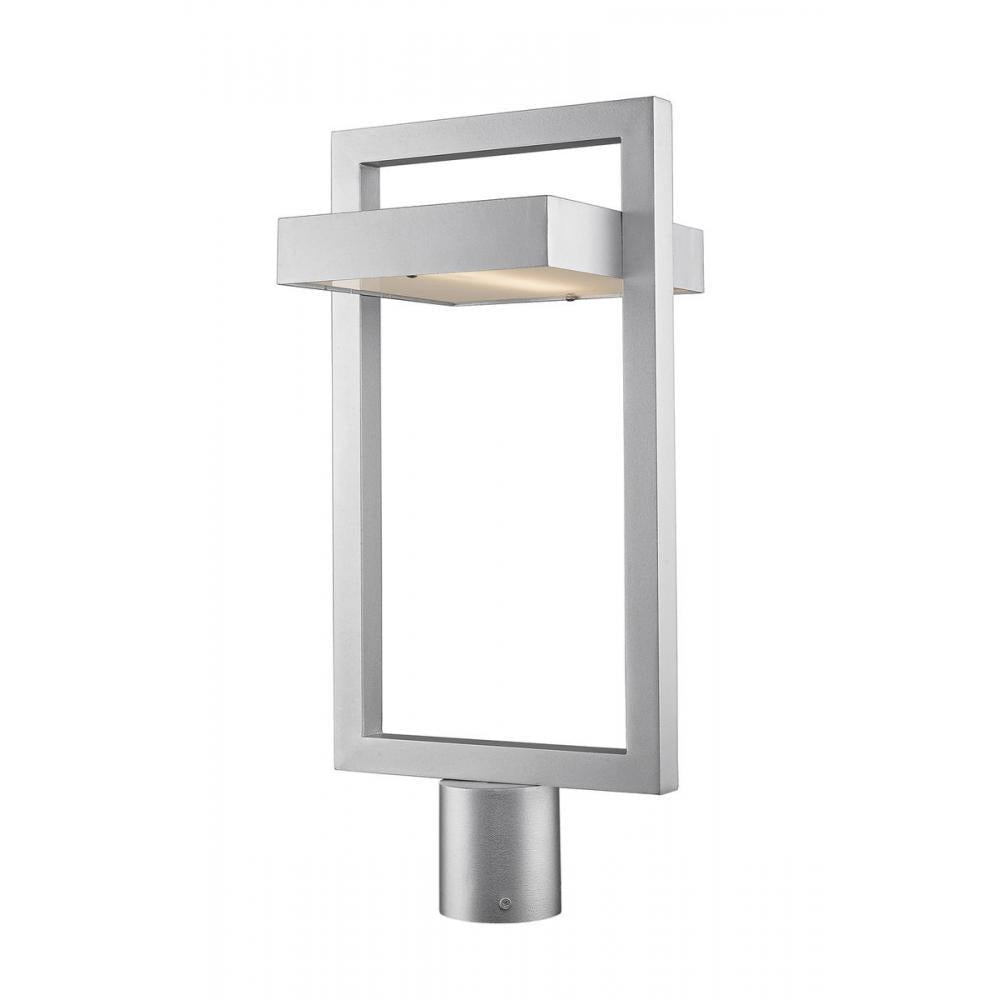 1 Light Outdoor Post Mount Fixture-Frosted