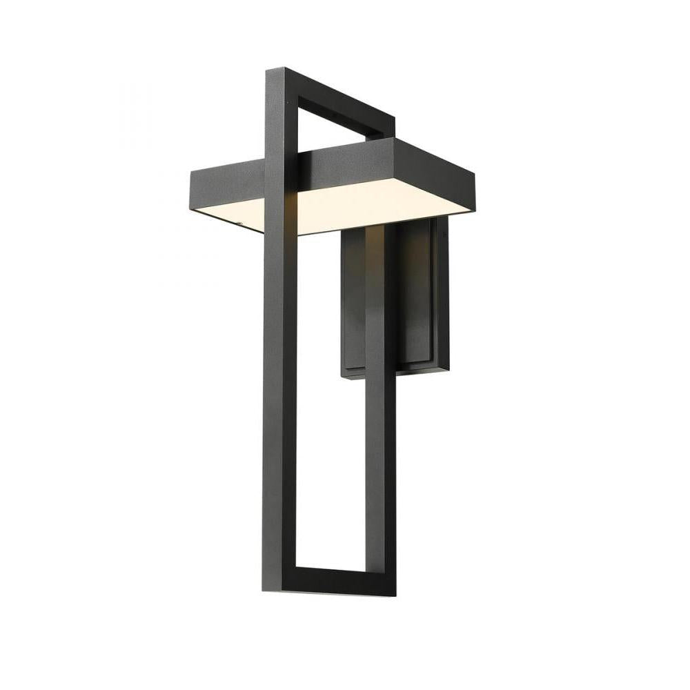 1 Light Outdoor Wall Light-Sand Blast