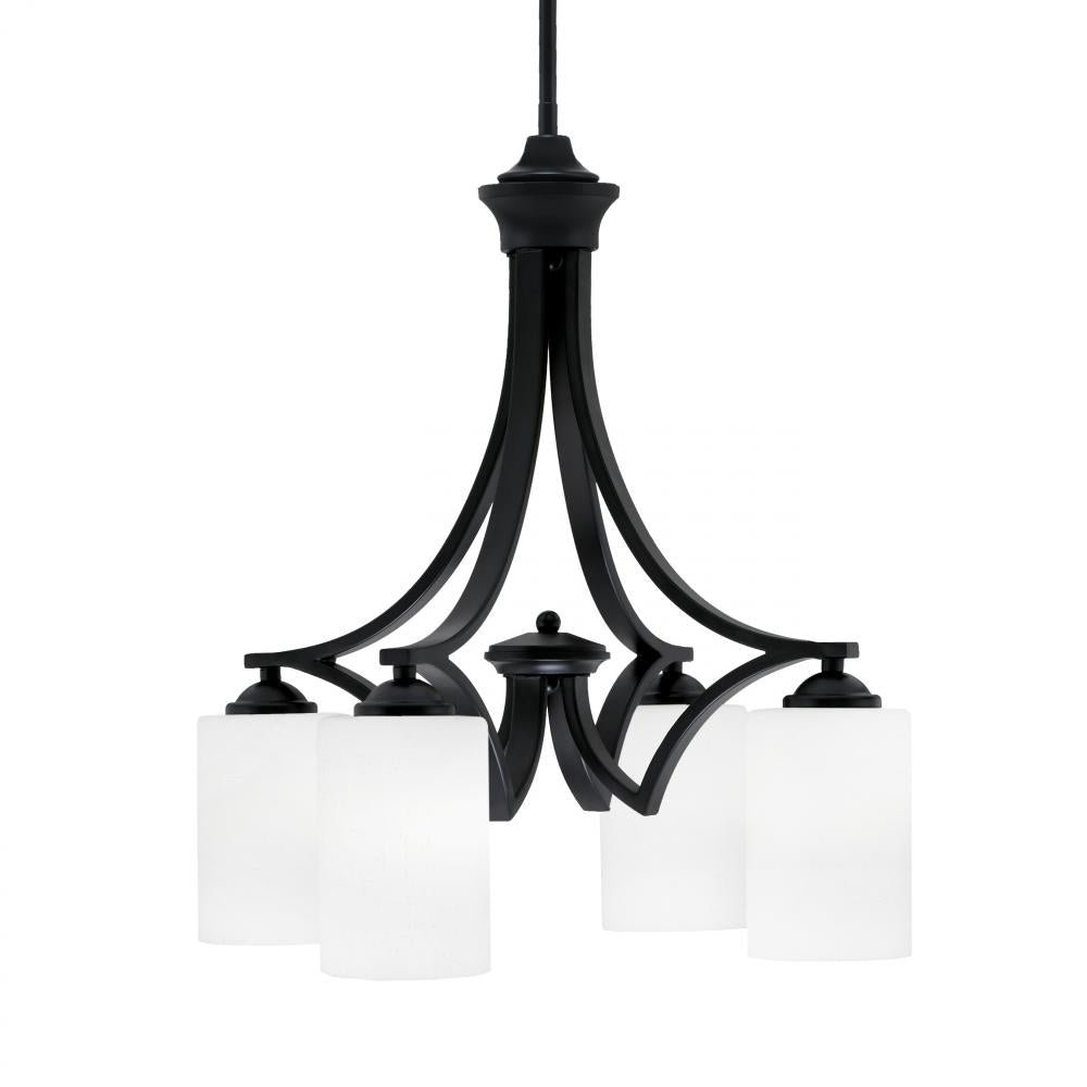 Toltec Company ZILO 568-MB-310 Chandelier - Black