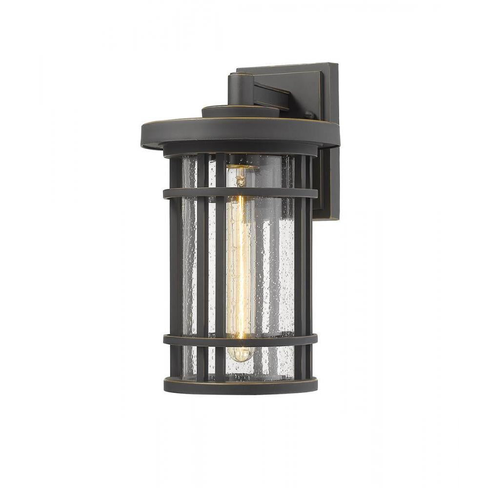 1 Light Outdoor Wall Light-Clear Seedy