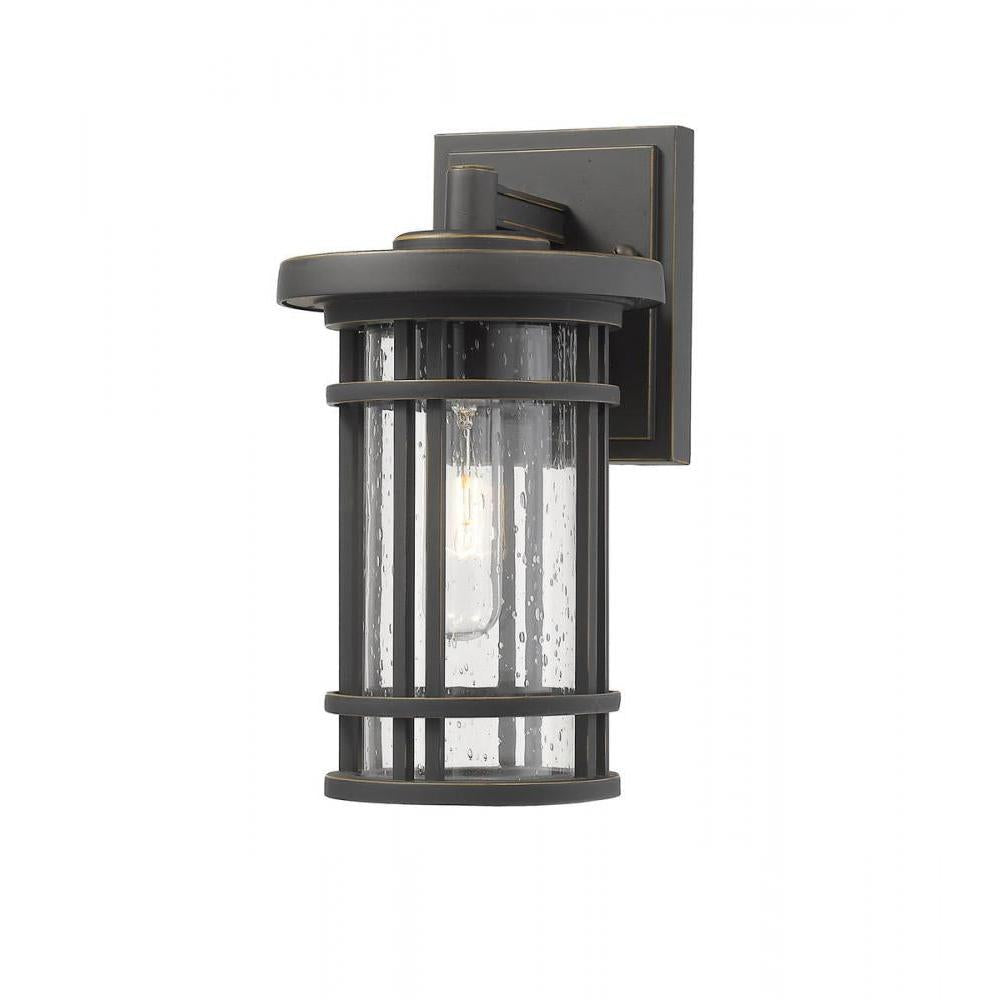 1 Light Outdoor Wall Light-Clear Seedy