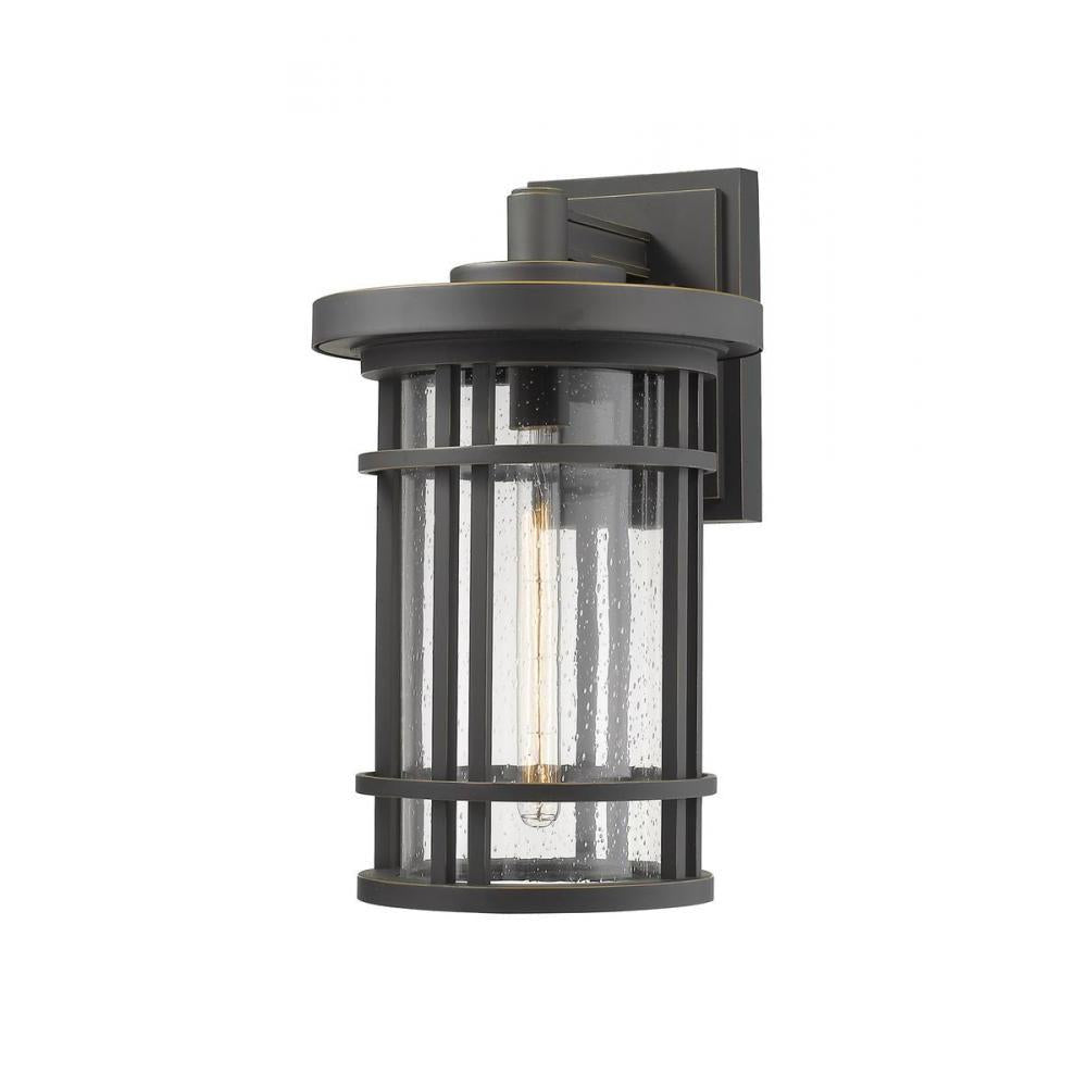 1 Light Outdoor Wall Light-Clear Seedy