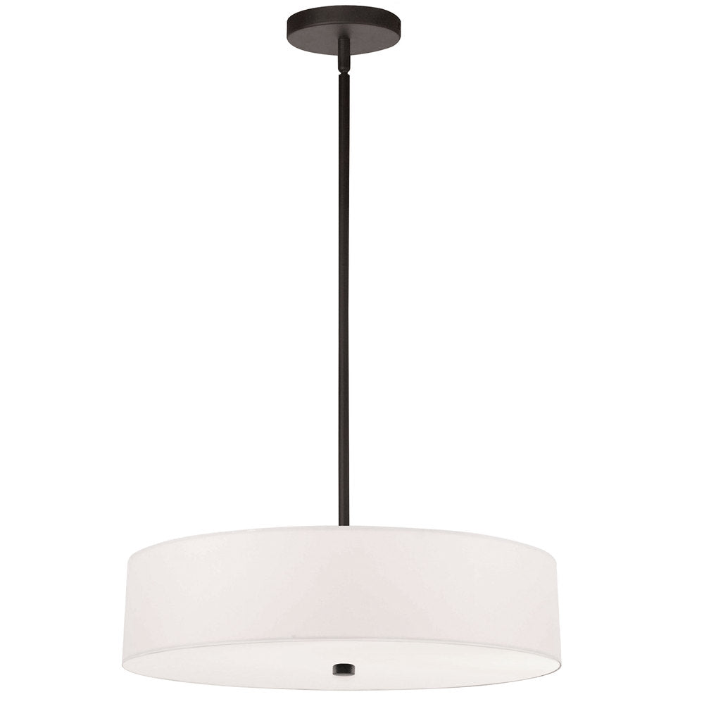 Dainolite EVERLY 571-204P-MB-WH Pendant Transitional - Matte Black