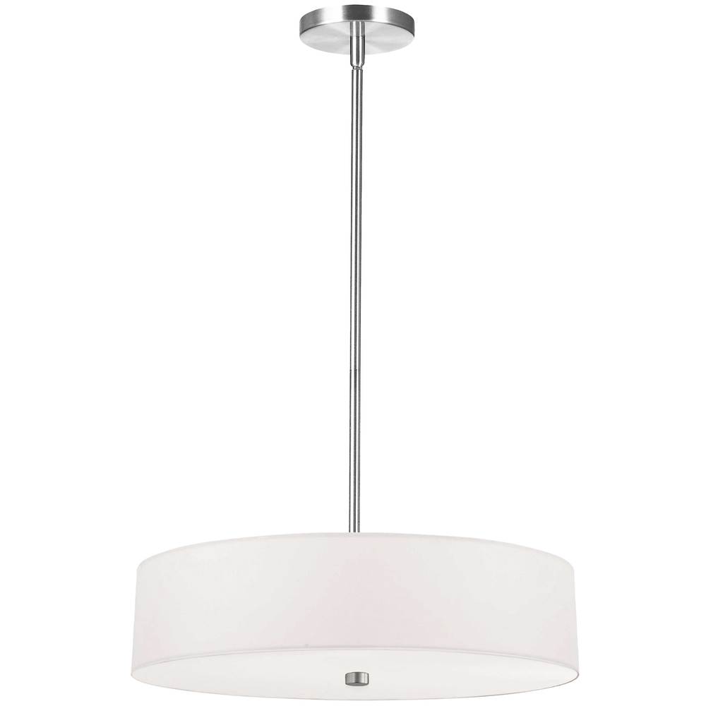 Dainolite EVERLY 571-204P-PC-WH Pendant Transitional - Polished Chrome