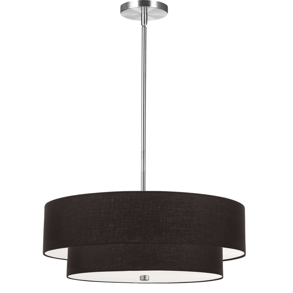 Dainolite EVERLY 571-224P-PC-BK Pendant Transitional - Polished Chrome