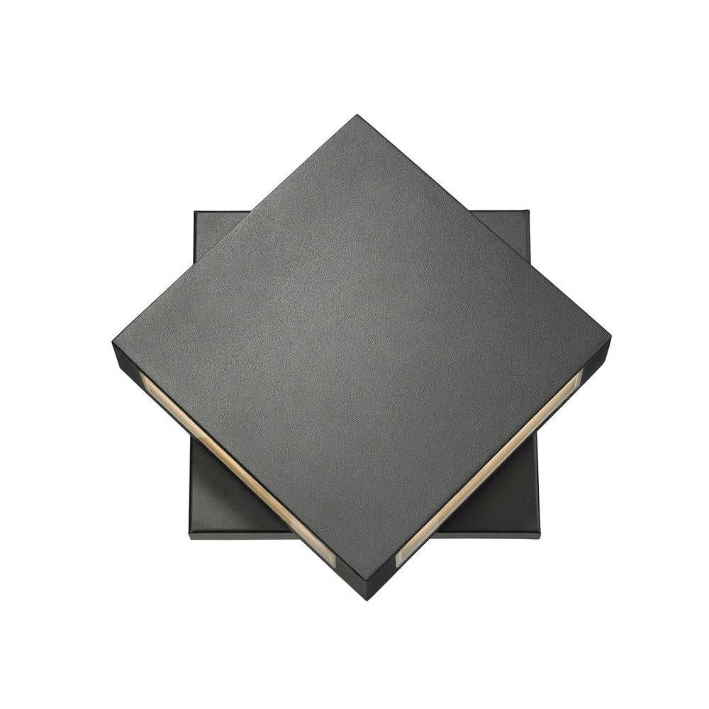 2 Light Outdoor Wall Light-Sand Blast
