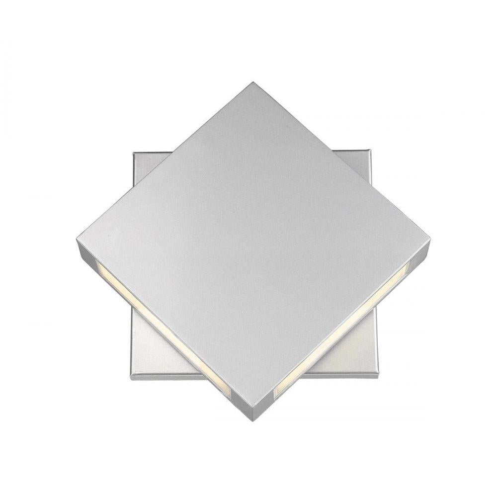 2 Light Outdoor Wall Light-Sand Blast