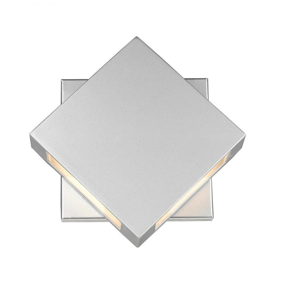 2 Light Outdoor Wall Light-Sand Blast