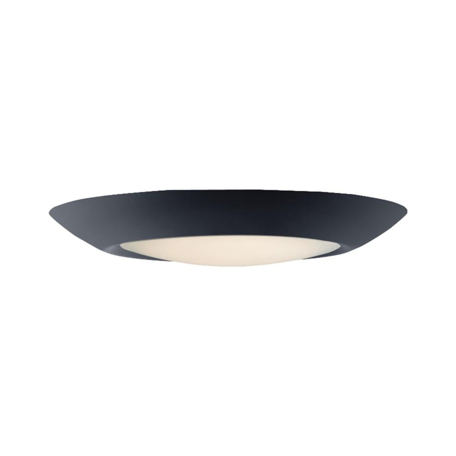 Maxim Lighting 57413WTBK Diverse 6 Inch Flush Mount Light – Black
