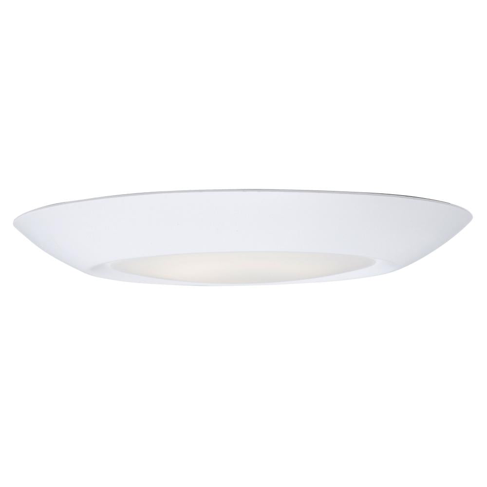 Maxim Lighting 57413WTWT Diverse 6 Inch Flush Mount Light – White