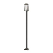 2 Light Outdoor Post Mounted Fixture-Clear Beveled