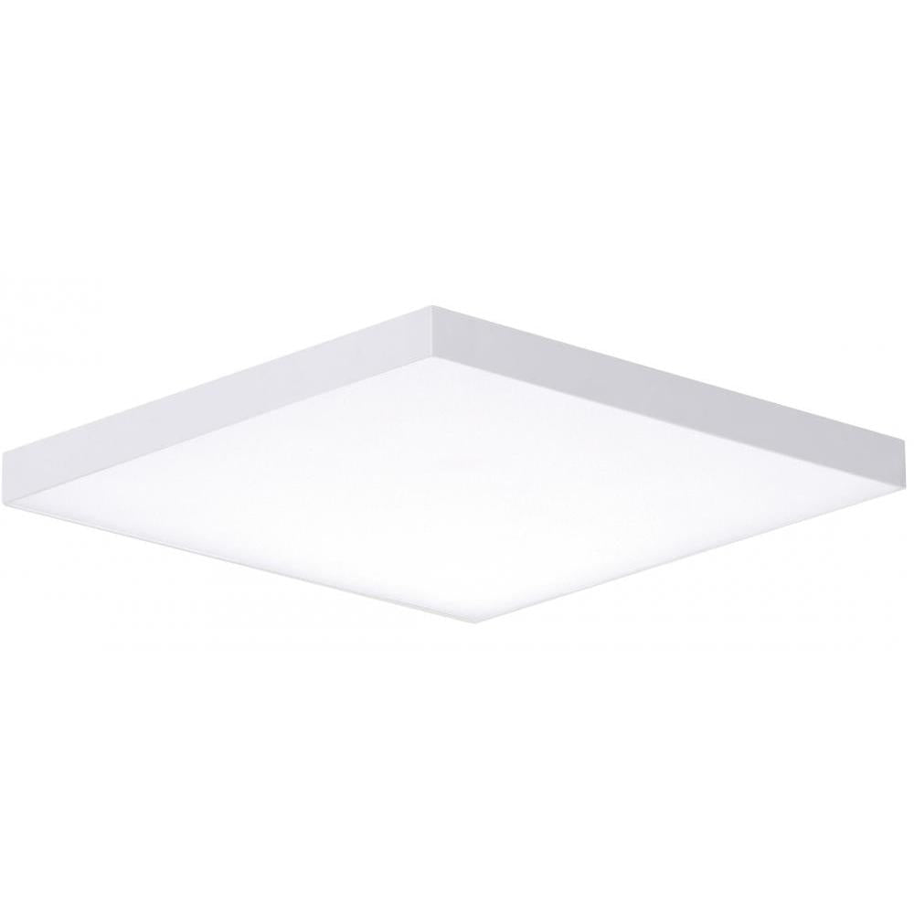 Maxim Lighting 57669WTWT Trim 10.5 Inch Flush Mount Light – White