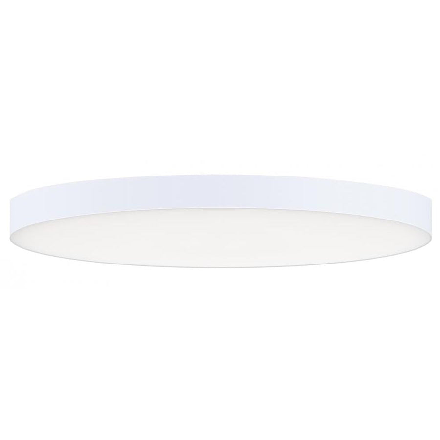 Maxim Lighting 57670WTWT Trim 16 Inch Flush Mount Light – White