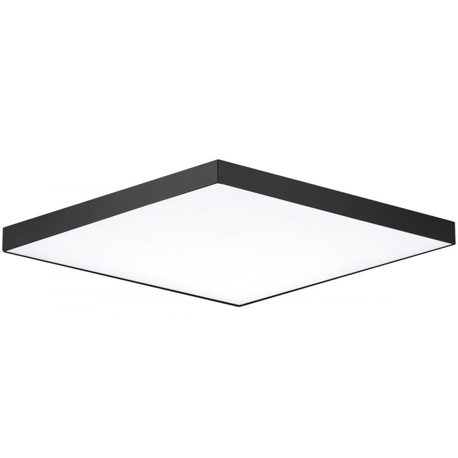 Maxim Lighting 57675WTBK Trim 15 Inch Flush Mount Light – Black