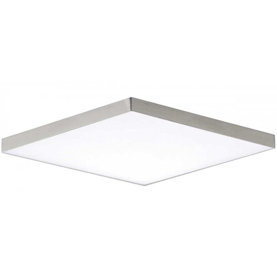Maxim Lighting 57675WTSN Trim 15 Inch Flush Mount Light – Satin Nickel