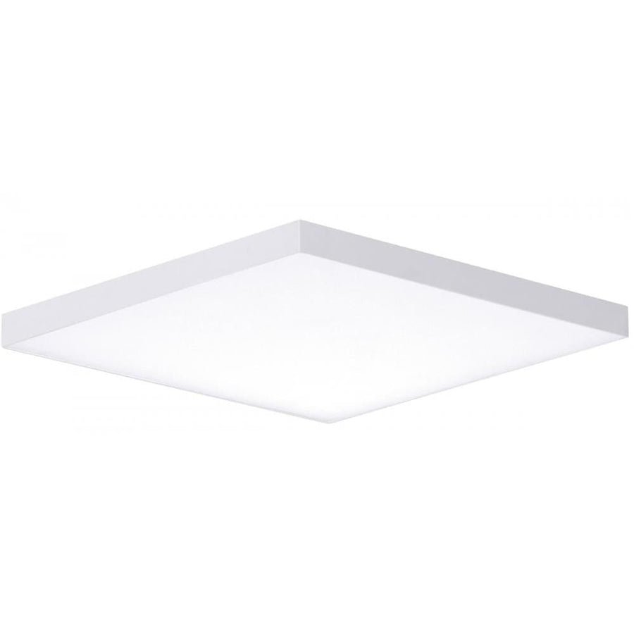 Maxim Lighting 57675WTWT Trim 15 Inch Flush Mount Light – White