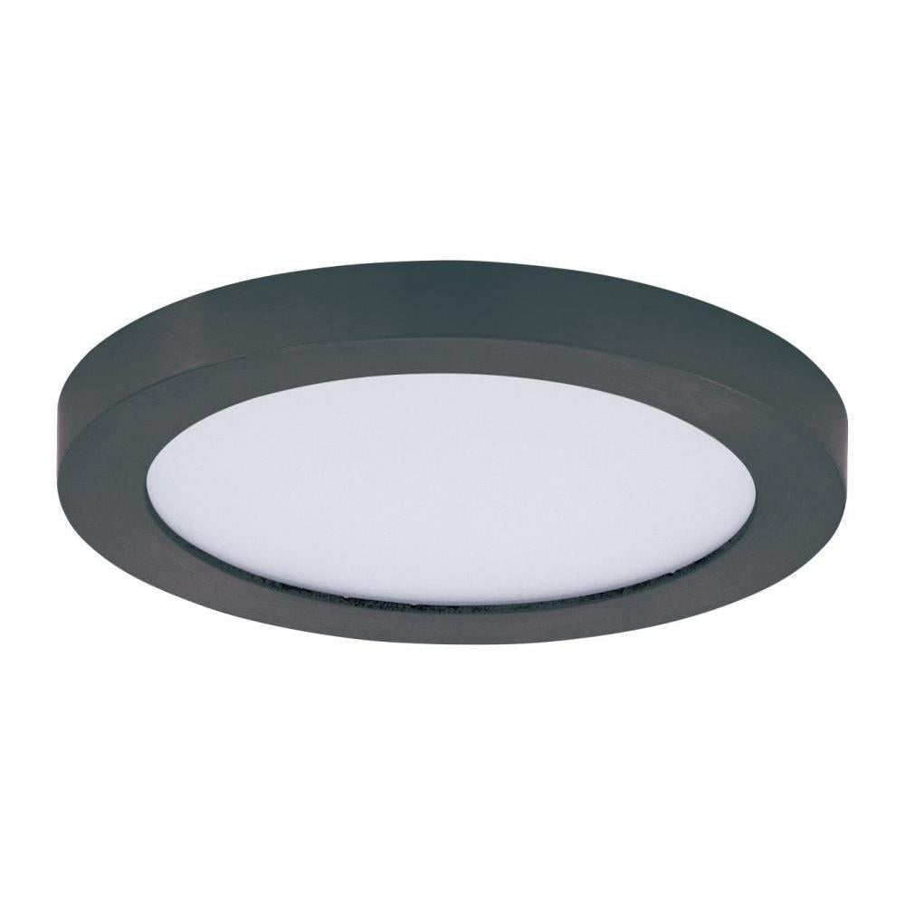 Maxim Lighting 57690WTBK Chip 5.25 Inch Flush Mount Light – Black