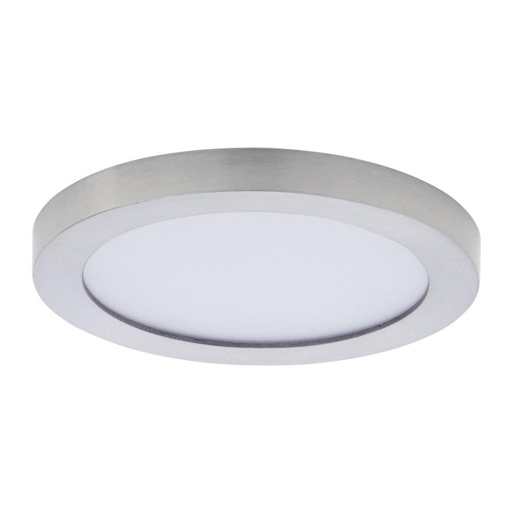 Maxim Lighting CHIP 57690WTSN Flush Mount Transitional - Nickel