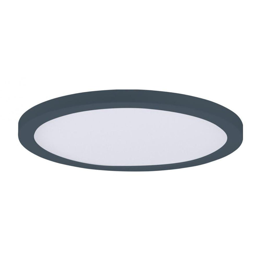 Maxim Lighting 57694WTBK Chip 9 Inch Flush Mount Light – Black