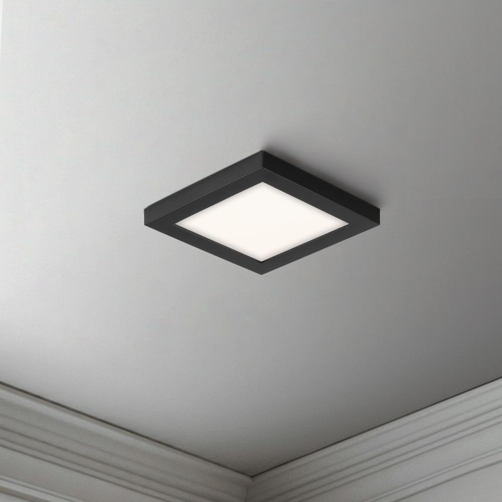 Maxim Lighting CHIP 57695WTBK Flush Mount Transitional - Black