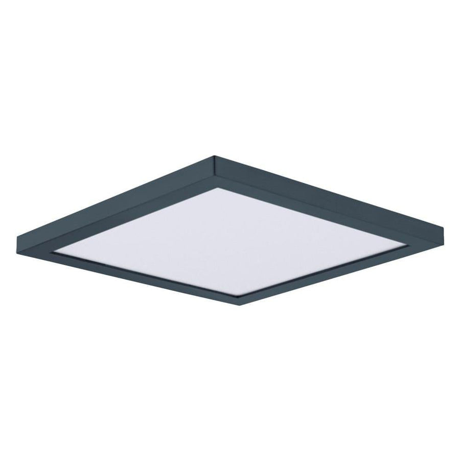Maxim Lighting 57697WTBK Chip 6.5 Inch Flush Mount Light – Black