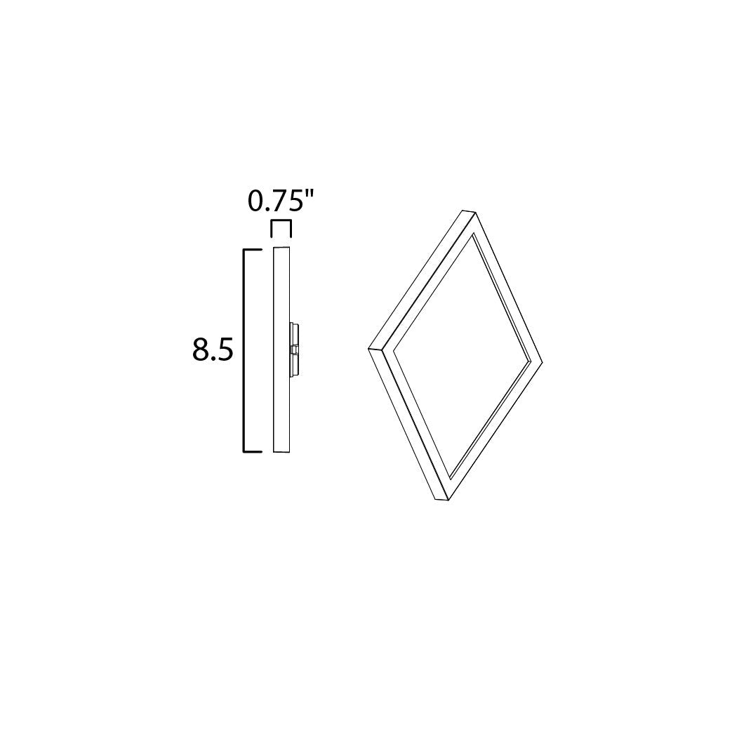 Maxim Lighting CHIP 57699WTSN Exterior Transitional - Nickel