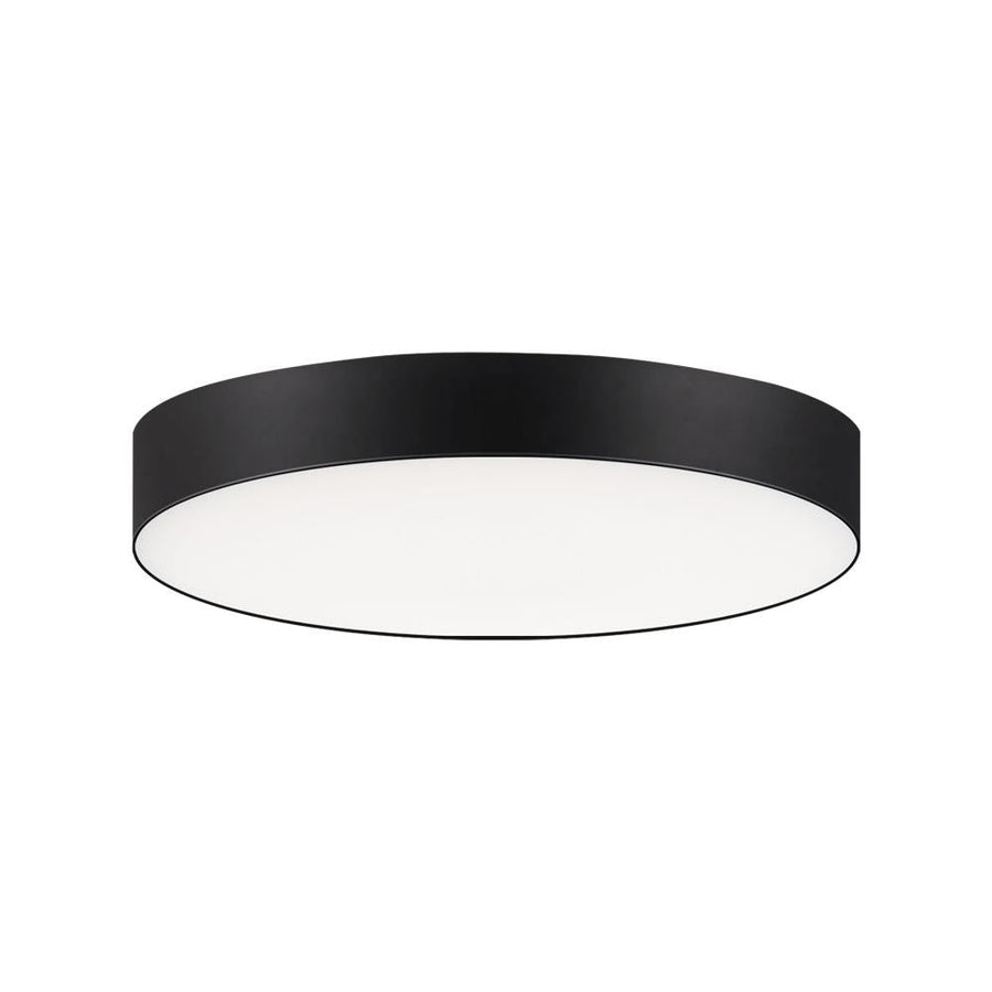 Maxim Lighting 57880WTBK Trim - 0-10 V 5 Inch Flush Mount Light – Black