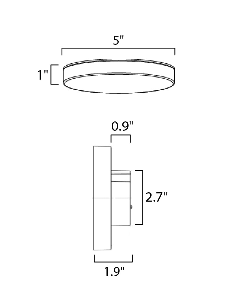 Trim - 0-10 V-Flush Mount