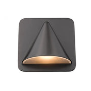 1 Light Outdoor Wall Light-Sand Blast