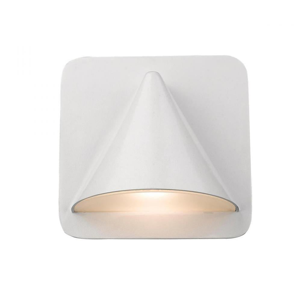 1 Light Outdoor Wall Light-Sand Blast