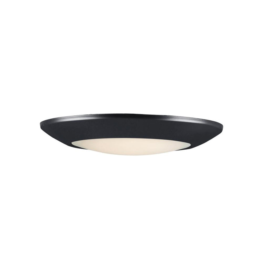 Maxim Lighting 57913WTBK Diverse 9.25 Inch Flush Mount Light – Black